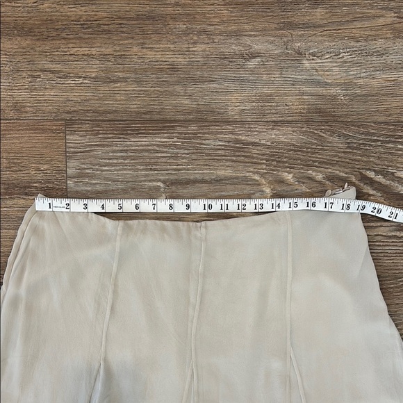 Eileen Fisher Women's Size XL 100% Silk Georgette Lined Crepe‎ Skirt - Picture 6 of 10